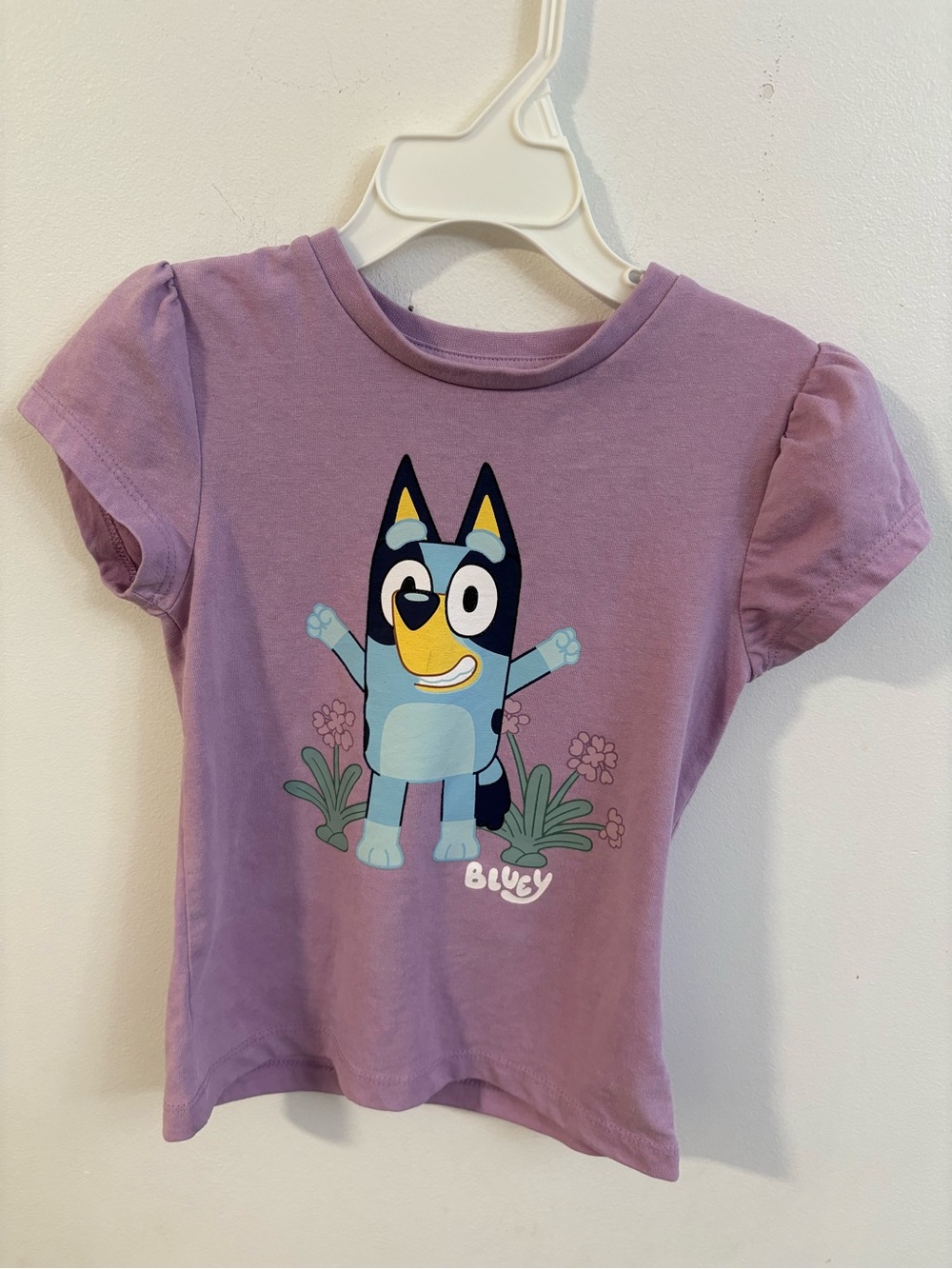 Bluey Purple Graphic Tee for Kids 2-3 years